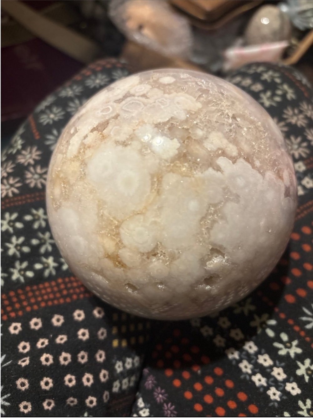 Pink Amethyst Sphere 5lbs HQ Stunning!! - Picture 4 of 7